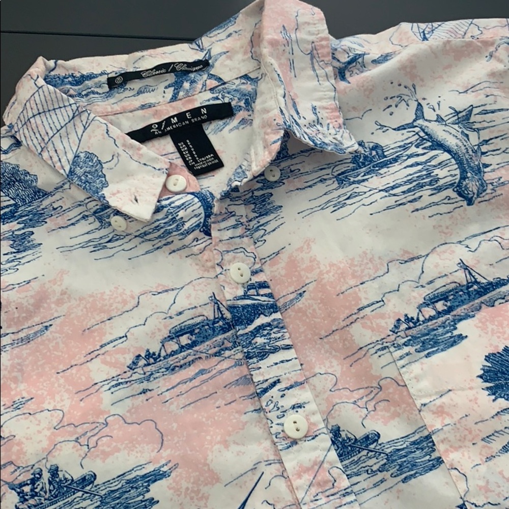 Island button up